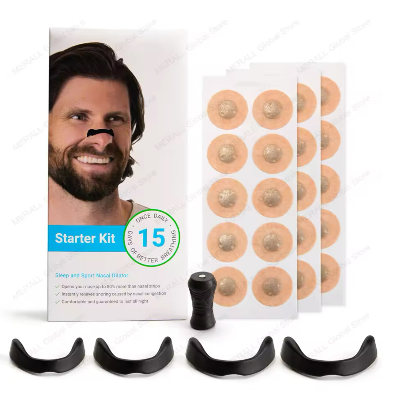 Magnetic Nose Breathe Strips