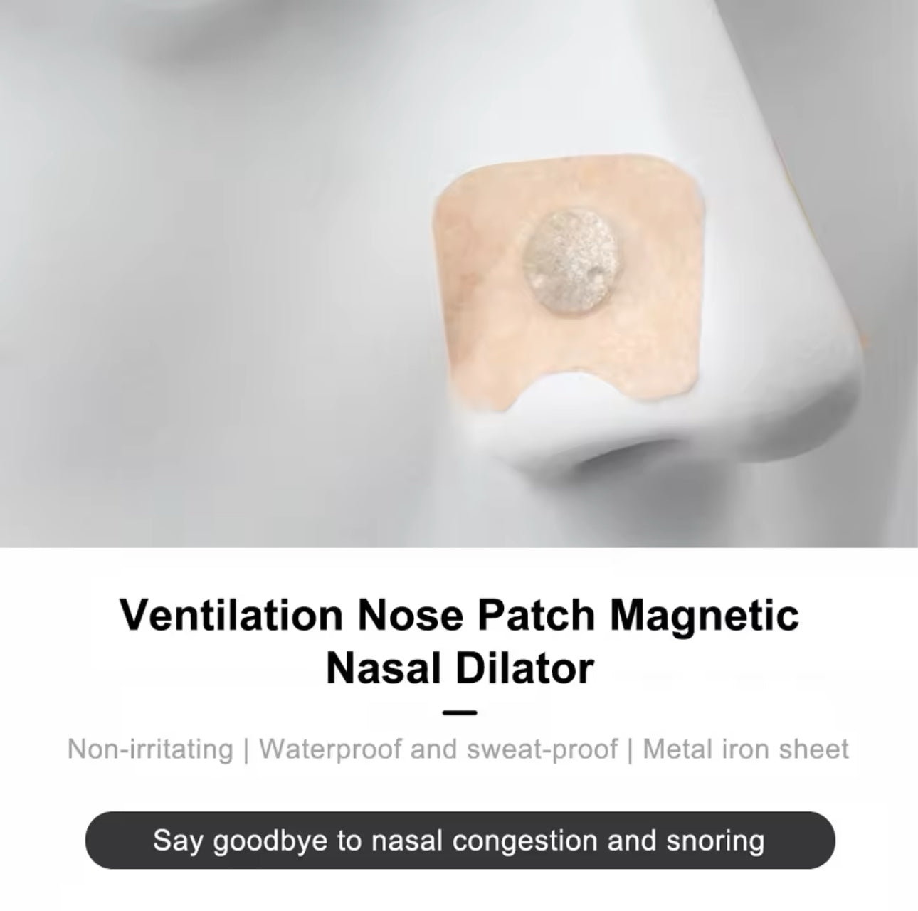 Magnetic Nose Breathe Strips