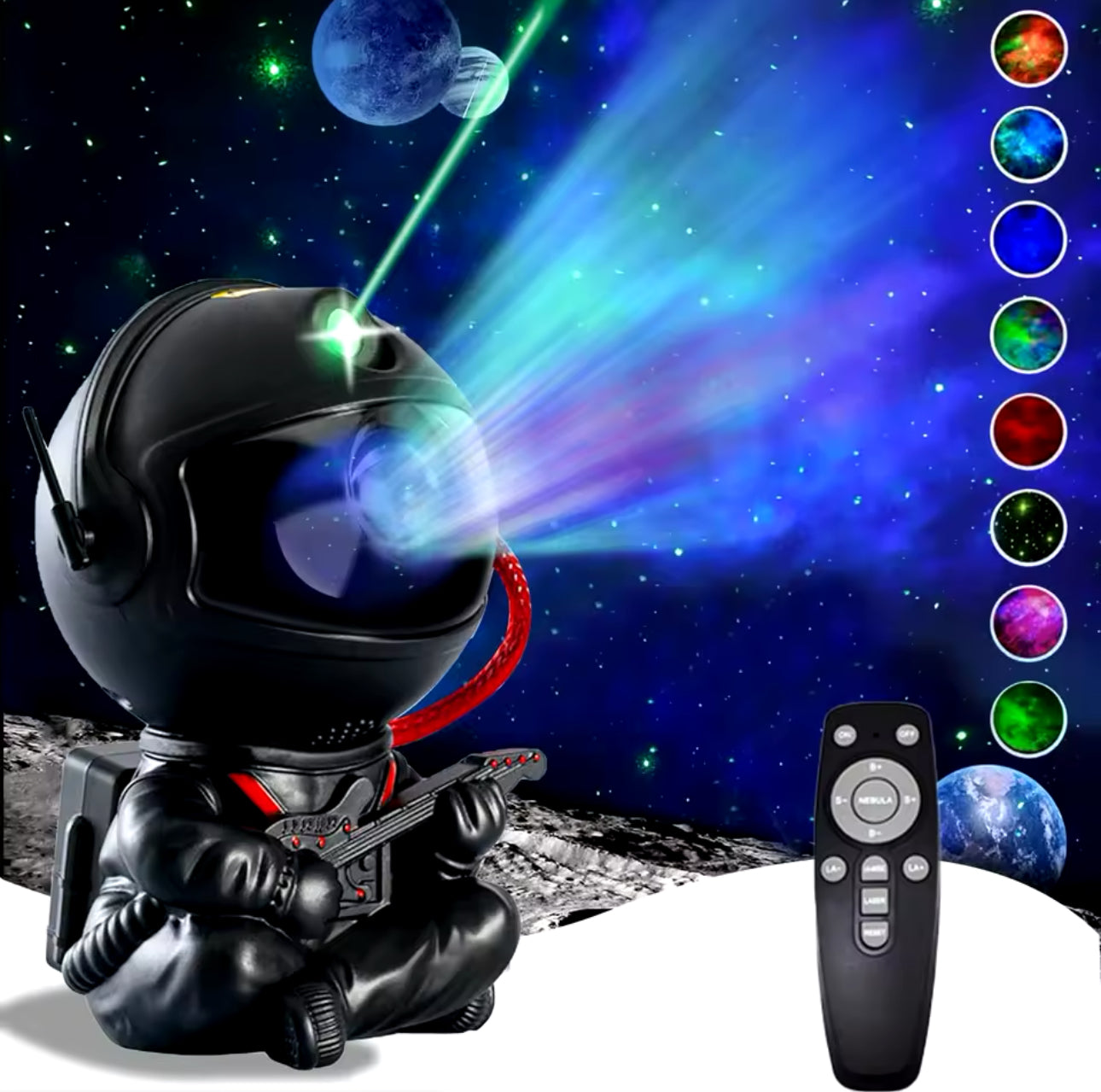 Astronaut Galaxy Projector