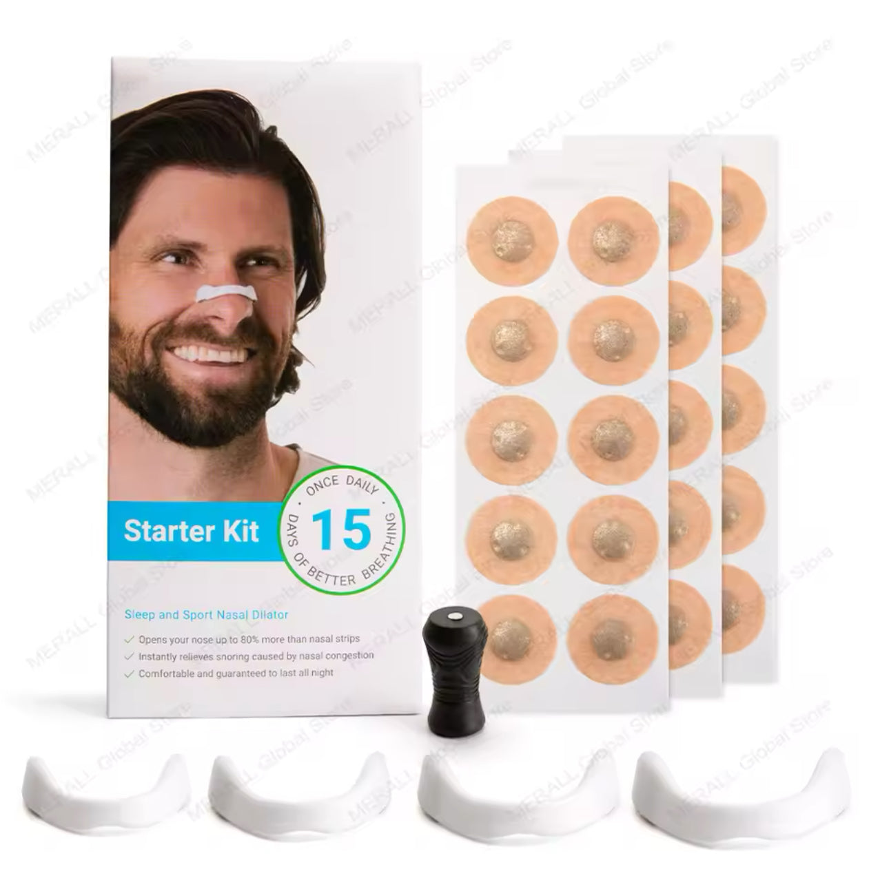 Magnetic Nose Breathe Strips