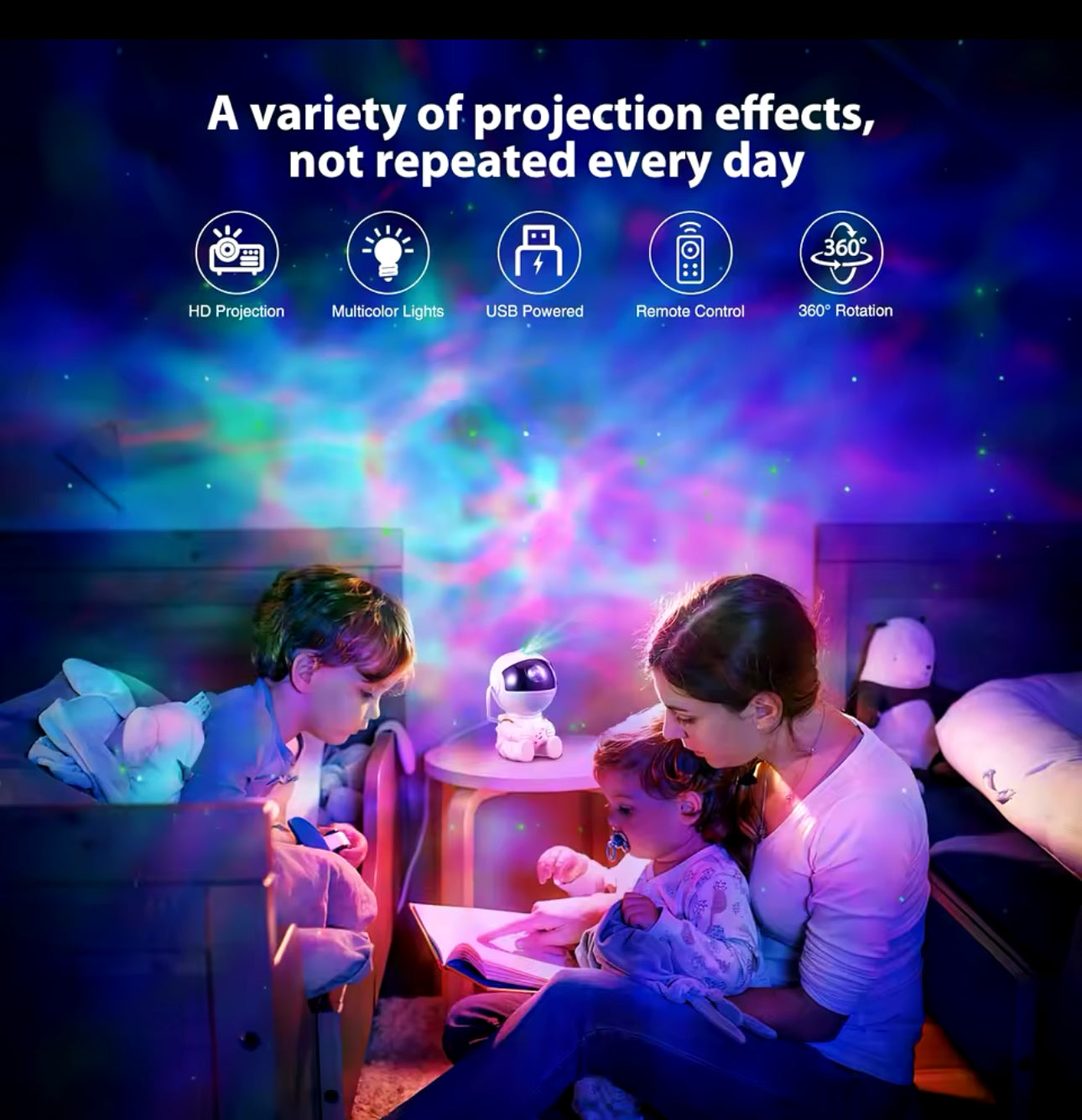 Astronaut Galaxy Projector