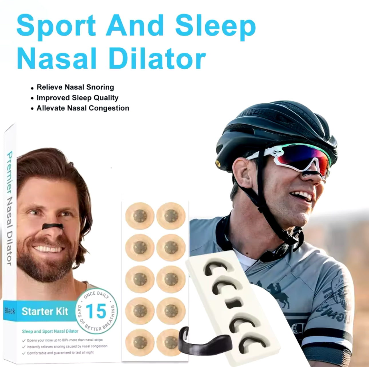 Magnetic Nose Breathe Strips